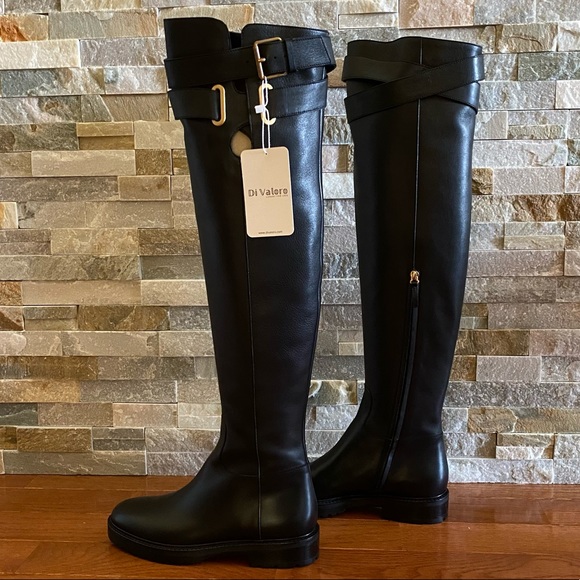 VALENTINO GARAVANI Over The Knee Black Boots - Picture 5 of 14